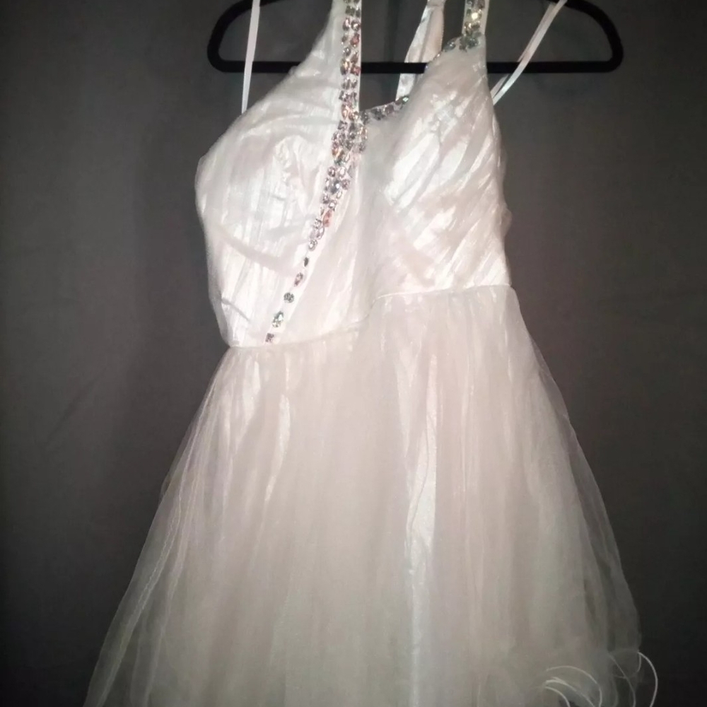 Brand New White Formal Dress From Chichi Size 12
